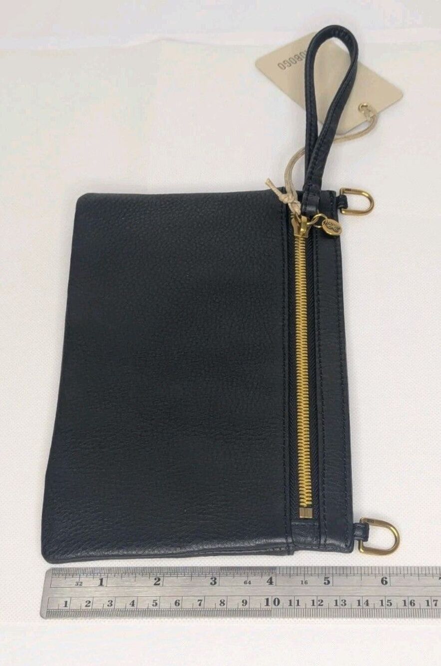 Hobo Day Wristlet - Black, Detachable, Hobo Go, NWT